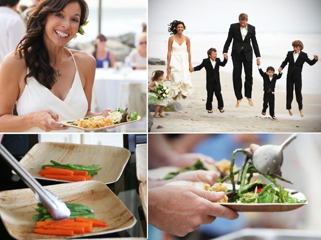 San Diego Wedding Catering company Eco Caters helps bride achieve her 
