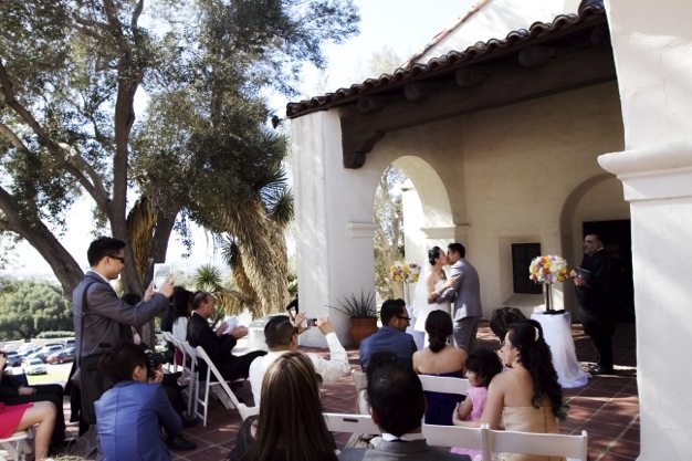 San Diego wedding catering caterers Eco Caters organic catering southern california wedding venue location wedding photographs beautiful outdoor wedding Junipero Museum San Diego are sustainable wedding Eco Caters - 05