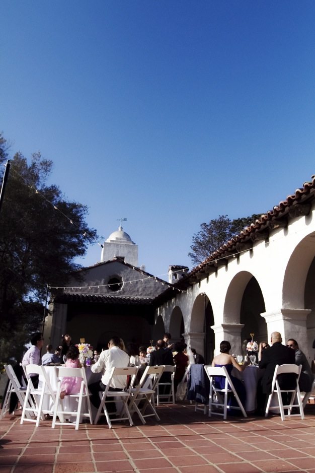 San Diego wedding catering caterers Eco Caters organic catering southern california wedding venue location wedding photographs beautiful outdoor wedding Junipero Museum San Diego are sustainable wedding Eco Caters - 72