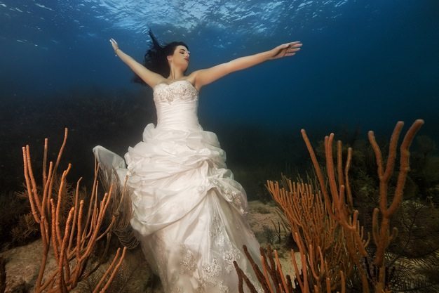 Best wedding photos under water wedding photos wedding photographer california beauitufl wedding dress - 08